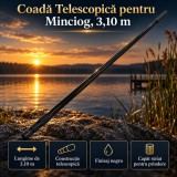 Coadă Telescopică pentru Minciog, 3,10 m