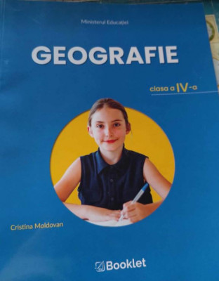 GEOGRAFIE - manual pentru clasa a IV-a, Cristina Moldovan foto