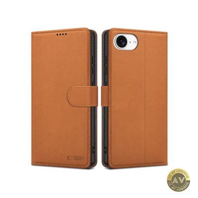 Husa pentru Apple iPhone 16e Tech-Protect Wallet Maro foto