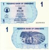 Zimbabwe 1 Dolar 2006 Bearer Cheque UNC, Bancnota Ne流通ata, Africa