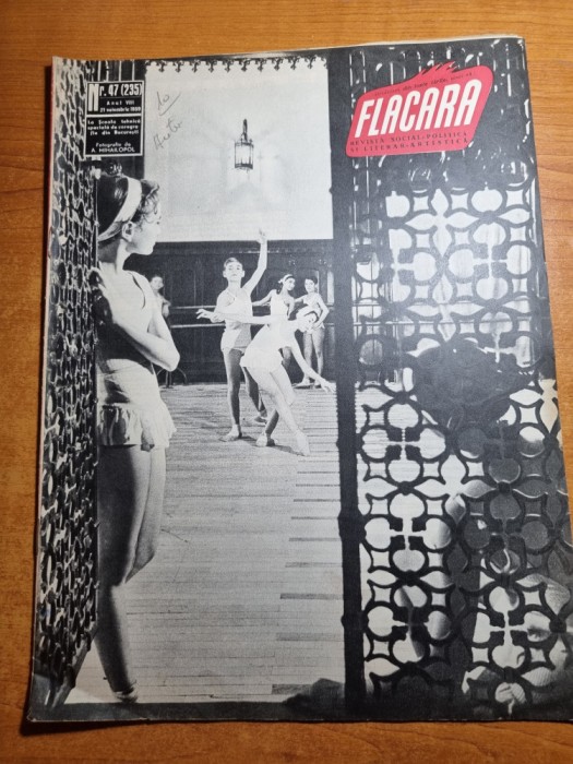 revista flacara 21 noiembrie 1959-art. facaieni,art. si foto orasul sulina