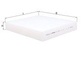 MAHLE LA 1138 Filtru, aer habitaclu
