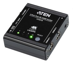 I/O VIDEO SWITCH 4K HDMI 3PORT/VS381B-AT ATEN &amp;quot;VS381B-AT&amp;quot; (timbru verde 4 lei) foto