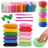 PIANKOLINA MASA PLASTYCZNA MODELINA PLASTELINA POLIMEROWA 12SZT NOŻYKI