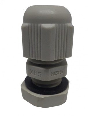 Set 10 buc presetupe M12 metrice din plastic diametru 3 - 6.5mm IP68 foto