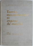 Teoria mecanismelor si organe de masini, vol. I. Teoria mecanismelor &ndash; D. Tutunaru (lipsa pagina de titlu)