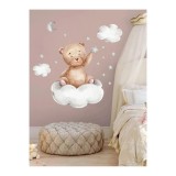 Cumpara ieftin Sticker Perete Autocolant Ursulet pe Nor 30x45cm