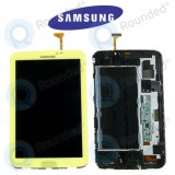 Samsung Galaxy Tab 3 7.0 (T2105) Unitate de afișare completă galbenă GH97-14754C