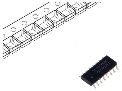 Interfaţă emiţător-receptor full duplex RS232 250kbps foto
