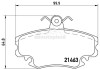 Set placute frana,frana disc DACIA LOGAN MCV (KS) (2007 - 2016) KRIEGER 0950006354
