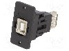 Conector {{Tip conector}}, versiune USB 2.0, {{Orientare spa&amp;#355;iala}}, CLIFF - CP30607NX