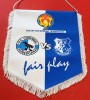 Fanion meci fotbal FC CORVINUL HUNEDOARA - FARUL CONSTANTA (play OFF-Cupa ROMANIEI 28.08.2025)