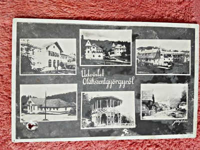 Carte postala, Sangeorz-Bai, inceput de secol XX foto