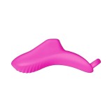 Vibrator pentru deget FUZU Sensa Fingertip Vibe, pentru stimulare clitoris și zone erogene, 8 funcții de vibrație, roz