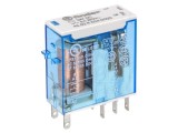 Releu electromagnetic DPDT 24VDC miniatură industrială 5mm