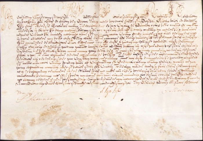 PM261N Bulă papală emisă de Papa Benedict al XIV-lea, 1746, pe pergament