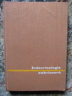 Endocrinologie embrionara Parhon I.C. foto