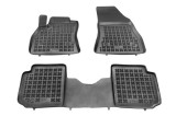 Set covorase auto din cauciuc Fiat 500l (330), 01.2013-; 500l (330), 01.2013-, Trekking Si Living, negru, presuri tip tavita, Rezaw 201516, Aftermark