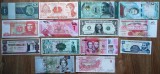 COLECTIE LOT 14 BANCNOTE DIFERITE DIN 14 TARI AMERICA DE NORD CENTRALA SI SUD UNC necirculate **