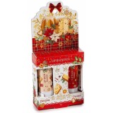 Set cadou Craciun 2 balsamuri buze cm 6,5 x 2 x 14 H