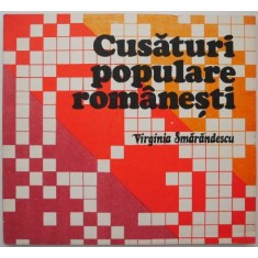 Cusaturi populare romanesti &ndash; Virginia Smarandescu (cateva pagini desprinse)