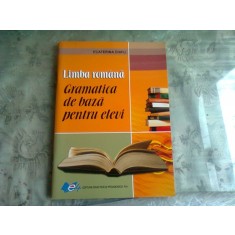 LIMBA ROMANA, GRAMATICA DE BAZA PENTRU ELEVI - ECATERINA CHIFU