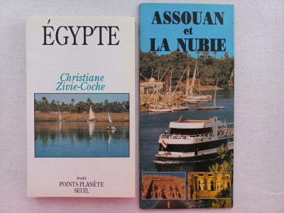 EGYPTE- CHRISTIANE ZIVIE-COCHE + ASSOUAN ET LA NUBIE [AMBELE &amp;Icirc;N LIMBA FRANCEZA] foto