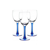 Cumpara ieftin Set 3 pahare vin rosu Libbey Clarity Indigo 240 ml