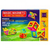 Cumpara ieftin Joc construcții magnetic, 20 piese, 7-10 ani, 3-5 ani