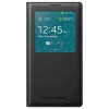 Husa de protectie Samsung S-View Cover pentru Galaxy Note 3, Black, Negru, Alt material