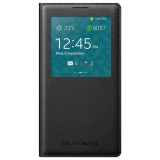 Husa de protectie Samsung S-View Cover pentru Galaxy Note 3, Black
