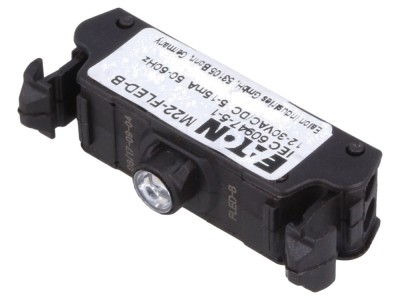 Rezistor LED 22mm albastru foto