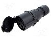 Conector alimentare AC, IEC 60309, IP44, 32A, 415V, 5 pini, AMPHENOL - 2CMA103592R1000