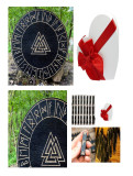 Placa divinatie +un set de rune cadou, Fridolin