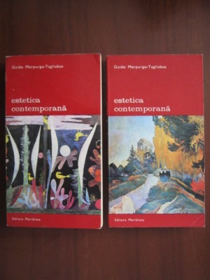 Guido Morpurgo-Tagliabue - Estetica contemporană ( 2 vol. ) foto