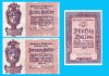 Liechtenstein Set 3x (p#1+2+3) 10+20+50 Heller 1920 Singurele Bancnote Emise Vreodata