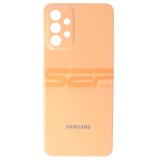 Capac Baterie Original Samsung Galaxy A23 5G (A236) Peach Portocaliu Deschis Bulk