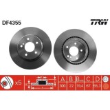 Set disc frana Mercedes Clasa C (W202) 03.93-05.00, Clasa C (W203) 05.00-12.07, Clasa C Coupe (Cl203) 03.01-06.11, Clasa C T-Model (S202) 06.96-03.01, Trw