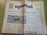 Ziarul sportul 24 noiembrie 1967 - fotbal romania - ungaria la juniori 2-1,art. polo ,schi