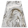 Covor LIRA E1686 Abstract, structural, modern, fascinație - gri / auriu, 140x190 cm