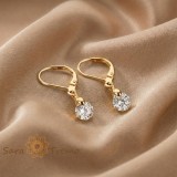 Cercei Regina Stralucirii , Cercei placati 18K Brazilia