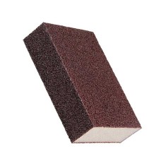 Burete pentru curatarea vaselor fara detergent, 9 x 6 x 2.5 cm, maro