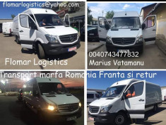 Transport marfa Romania Franta si retur foto