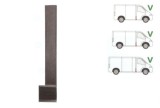 Stalp mijloc Citroen Jumper (230/ 244) 06.1994-08.2006, Fiat Ducato (230/244) 03.1994-09.2006, Peougeot Boxer (230/244) 06.1994-08.2006, partea Dreap