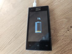Telefon mobil Philips S309, Dual Sim, 8GB, negru folosit