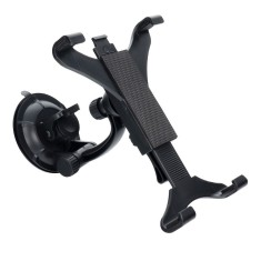 Suport Auto Universal pentru Navigatii GPS si Tablete, Montare pe Parbriz cu Ventuza, Maxim 11&amp;quot;, Negru foto