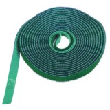 Bandă de legat plante cu velcro, 5 m, verde