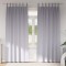 vidaXL Perdele cu perdele 2 pcs Gri metalic 245x140cm Poliester 4107581