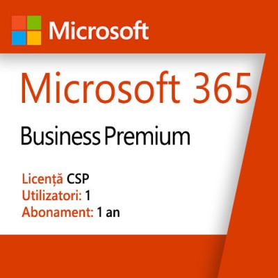 Microsoft 365, Business Premium, Licenta CSP, 5 dispozitive foto