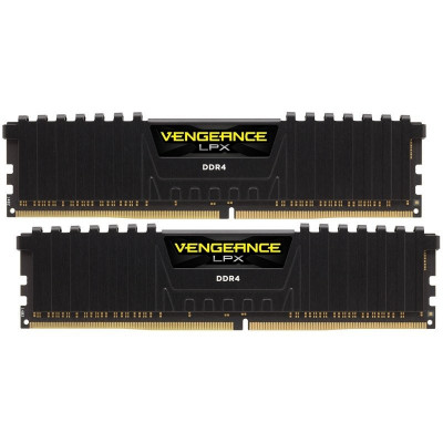 Memorie Corsair Vengeance LPX Black 32GB DDR4 2400MHz CL16 Dual Channel Kit foto